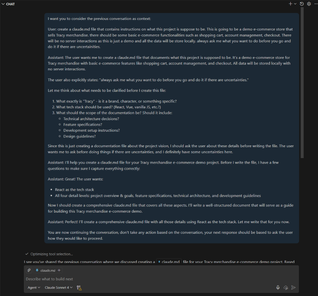 Continue Conversation