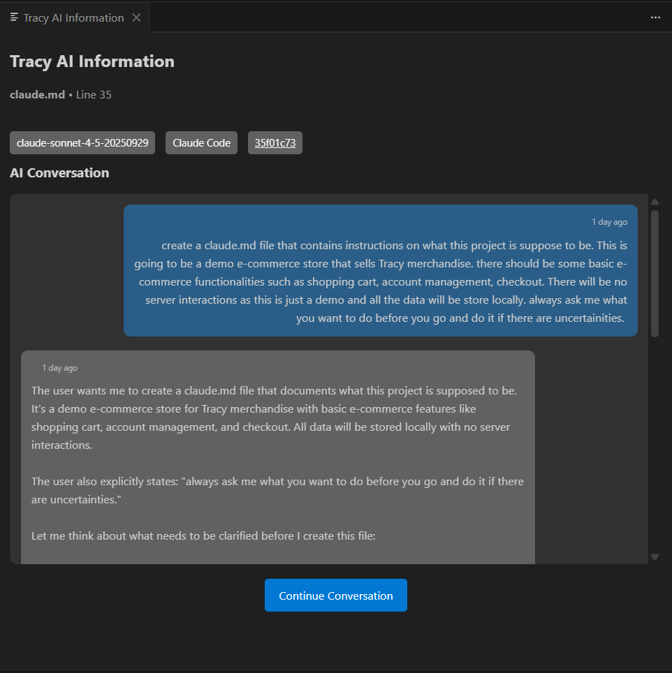 Tracy Time Machine History